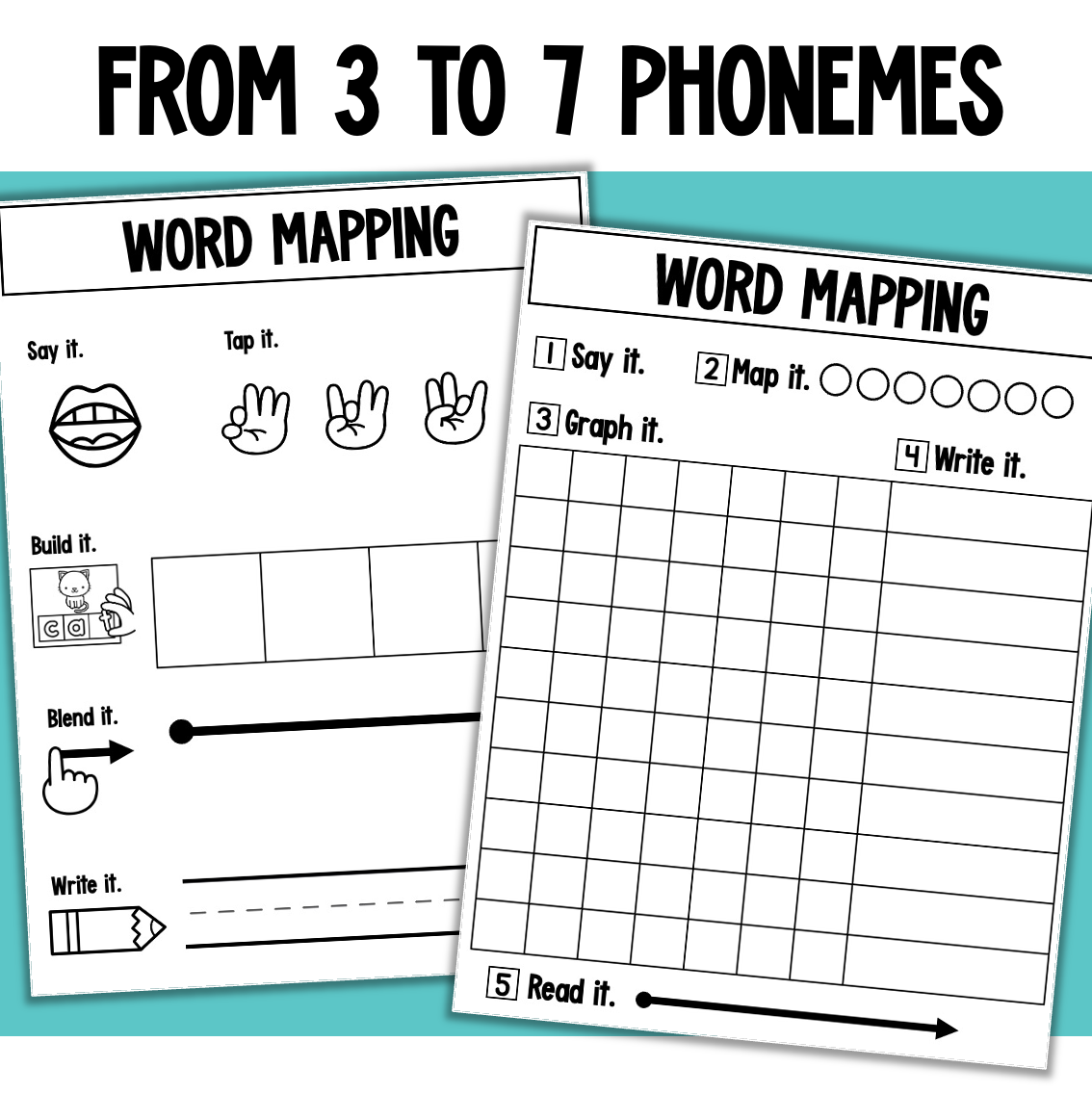 Phoneme Grapheme Mapping Printable Free