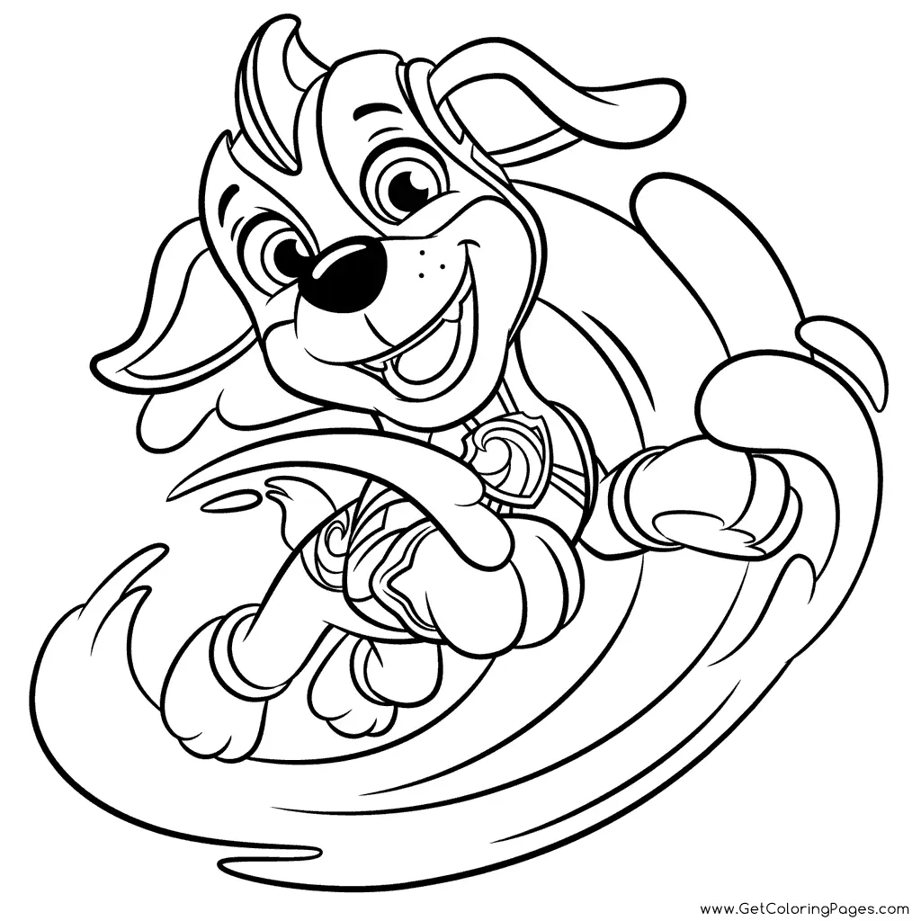 Paw Patrol Mighty Pups Coloring Pages To Print Free Printable 