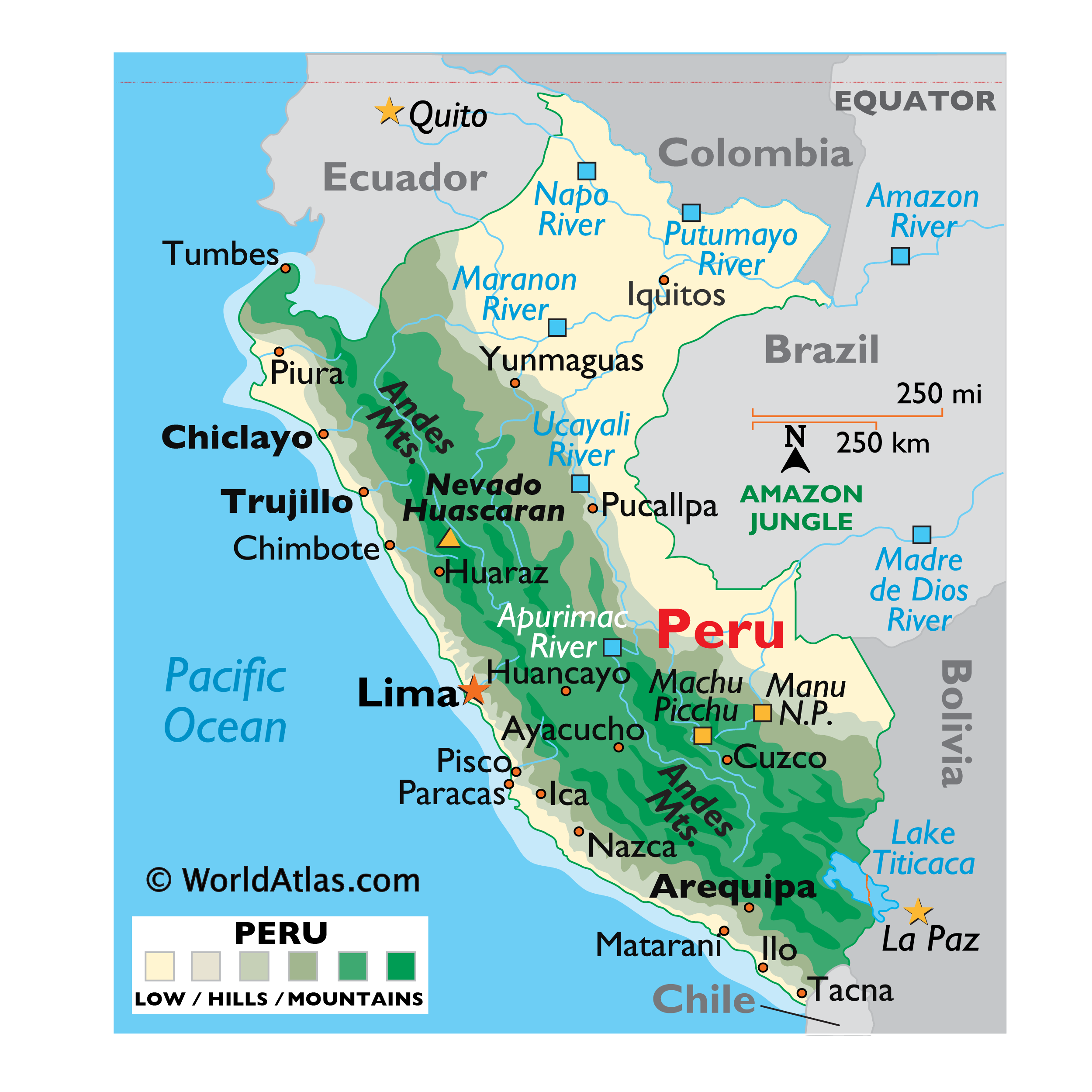 Peru Maps U0026 Facts World Atlas Peru Maps U0026 Facts World Atlas