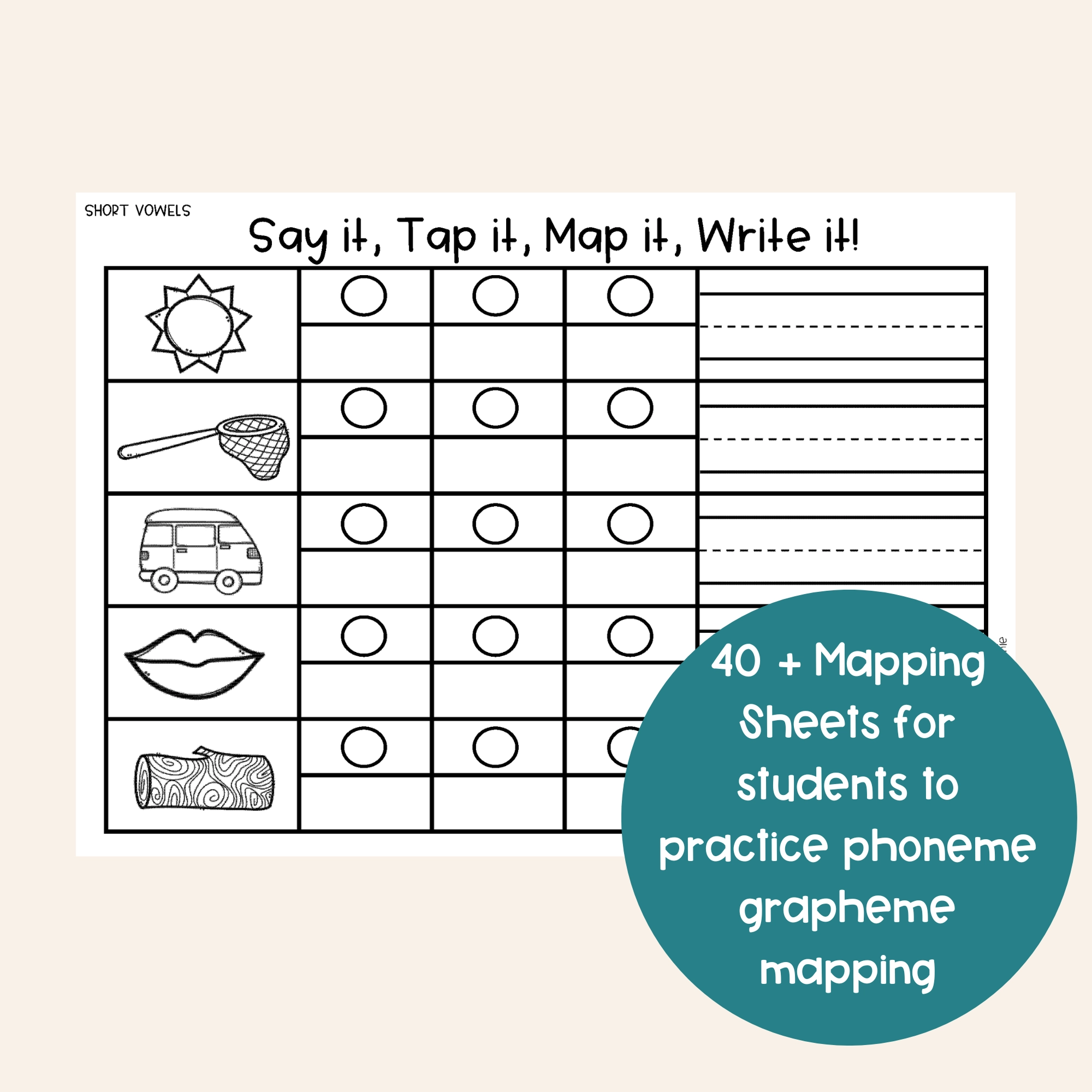 Phoneme Grapheme Mapping Phonics Activities Literacy Edventures