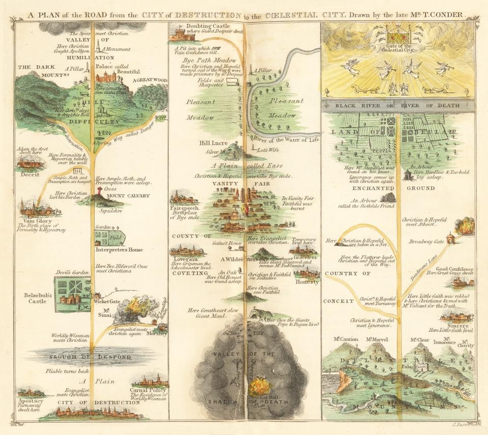 Pilgrim’s Progress Map Printable