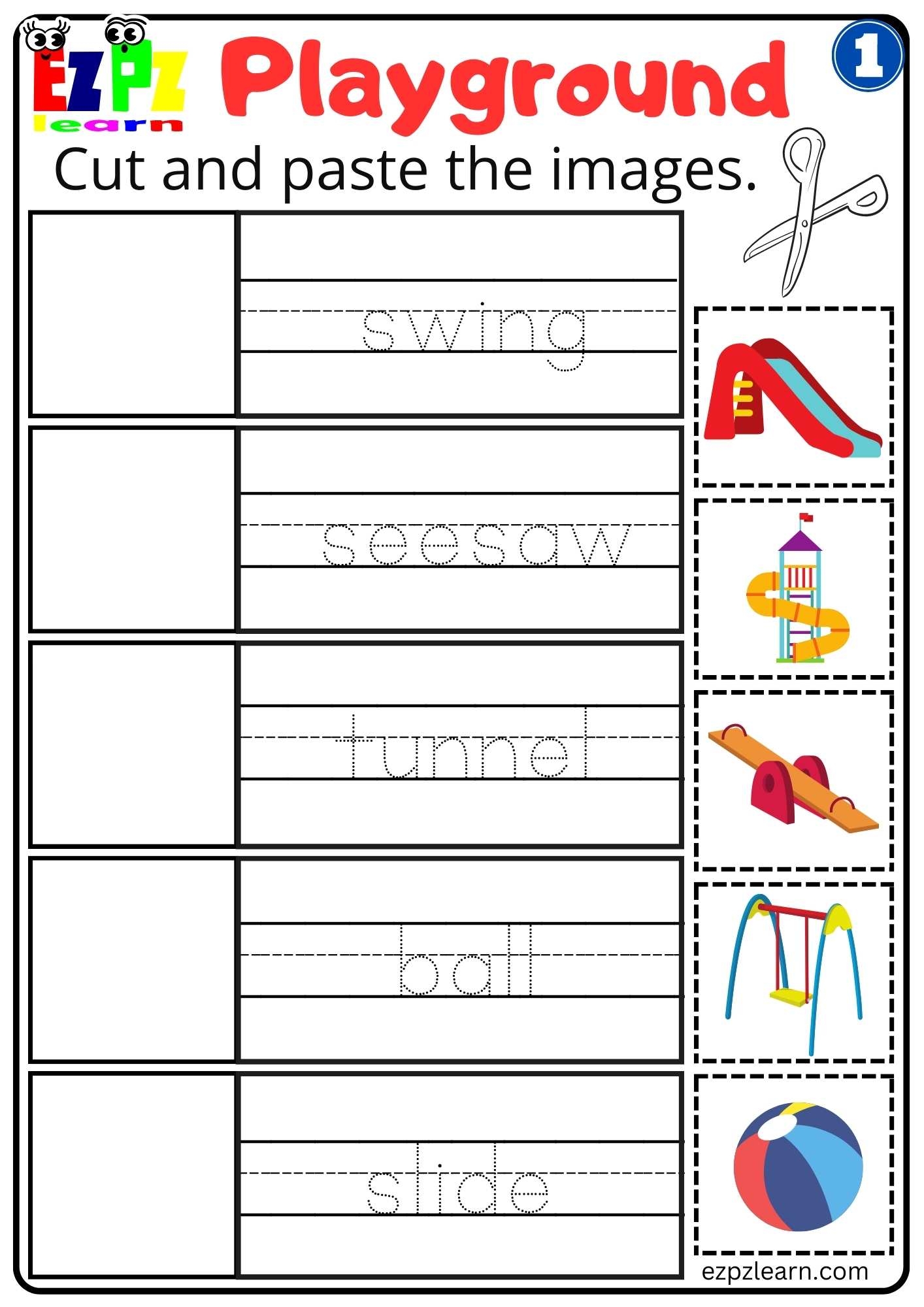 Free Printable Worksheets For Kindergarten Pdf