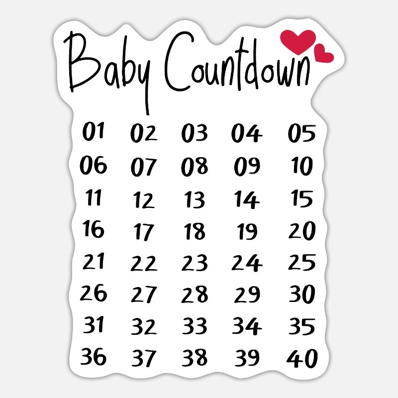 Pregnancy Belly Stickers Scratch Off Pregnancy Countdown Chart Pregnancy Growth Tracker Belly Poster