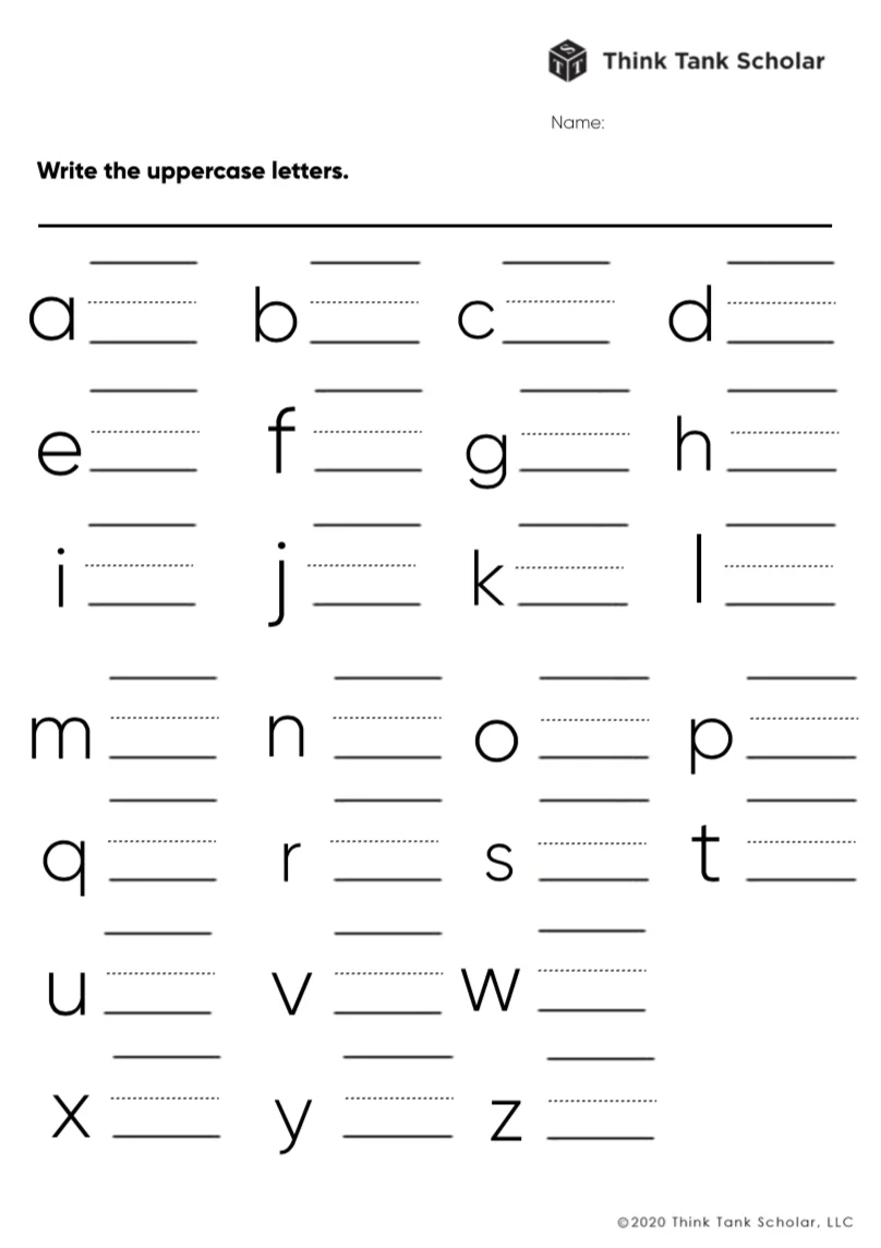 Pre K Printable Worksheets Pdf Free