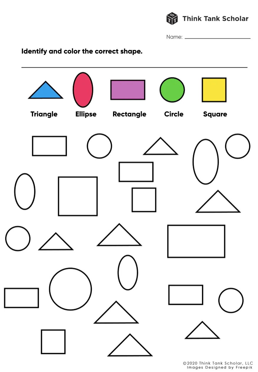 Preschool Worksheets Printable PDF Free Think Tank Scholar