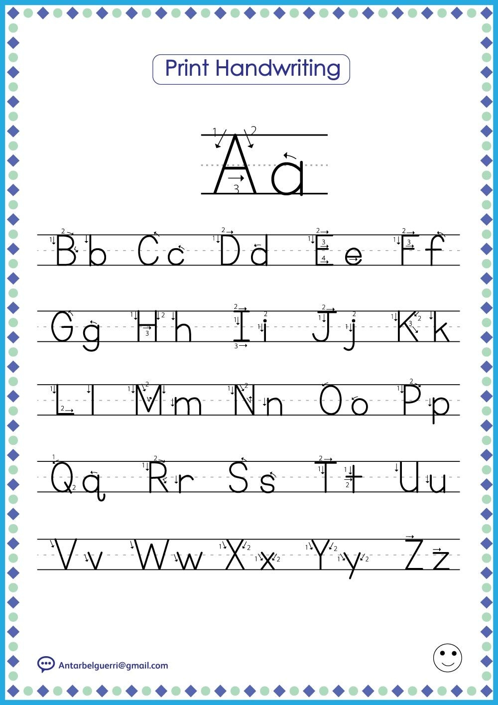 Print Handwriting Letters Free Worksheets Library Print Handwriting Letters Free Worksheets Library