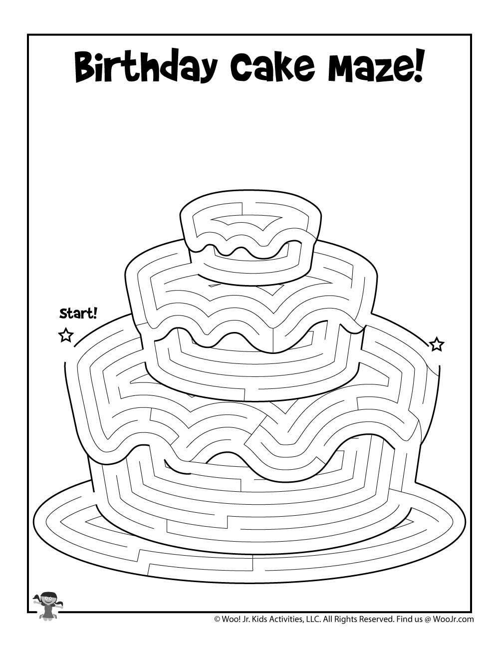 Printable Birthday Mazes For Kids Woo Jr Kids Activities Children s Publishing