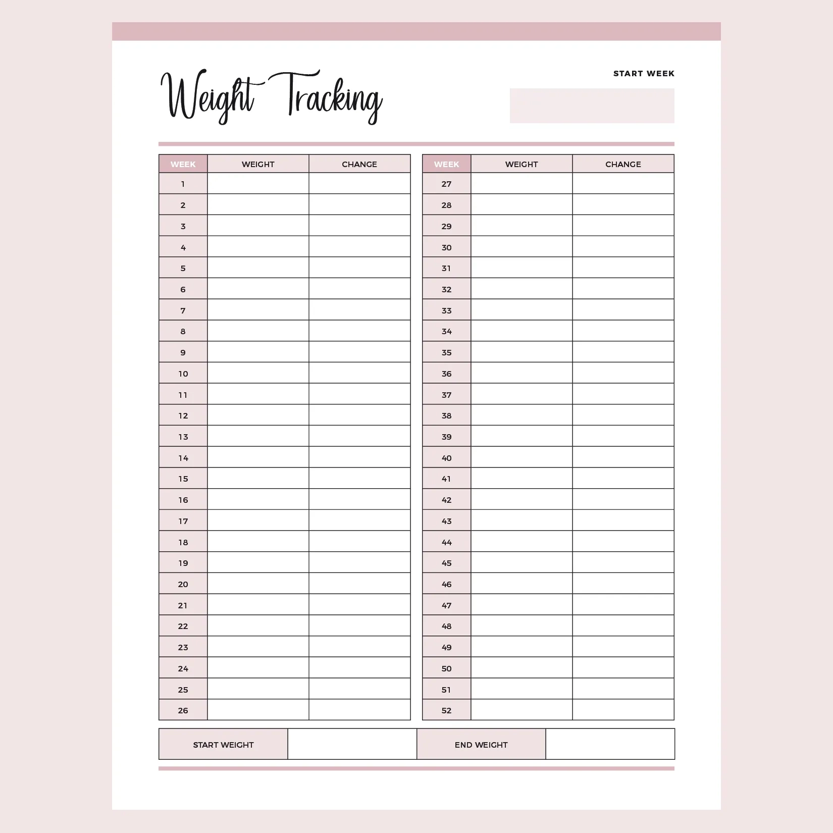Printable I Ready Tracking Sheet