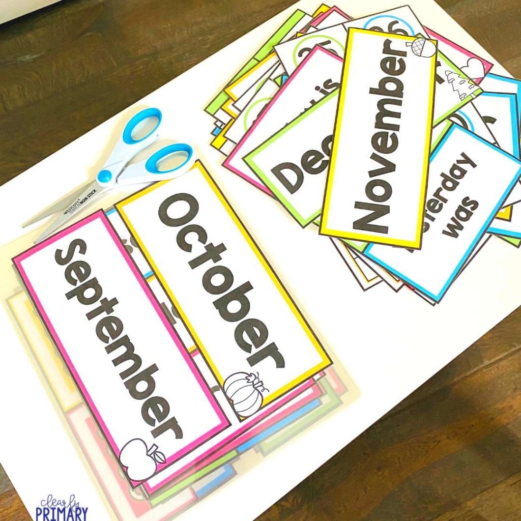 PRINTABLE CLASSROOM CALENDAR SET That Is Ink friendly PRINTABLE CLASSROOM CALENDAR SET That Is Ink friendly