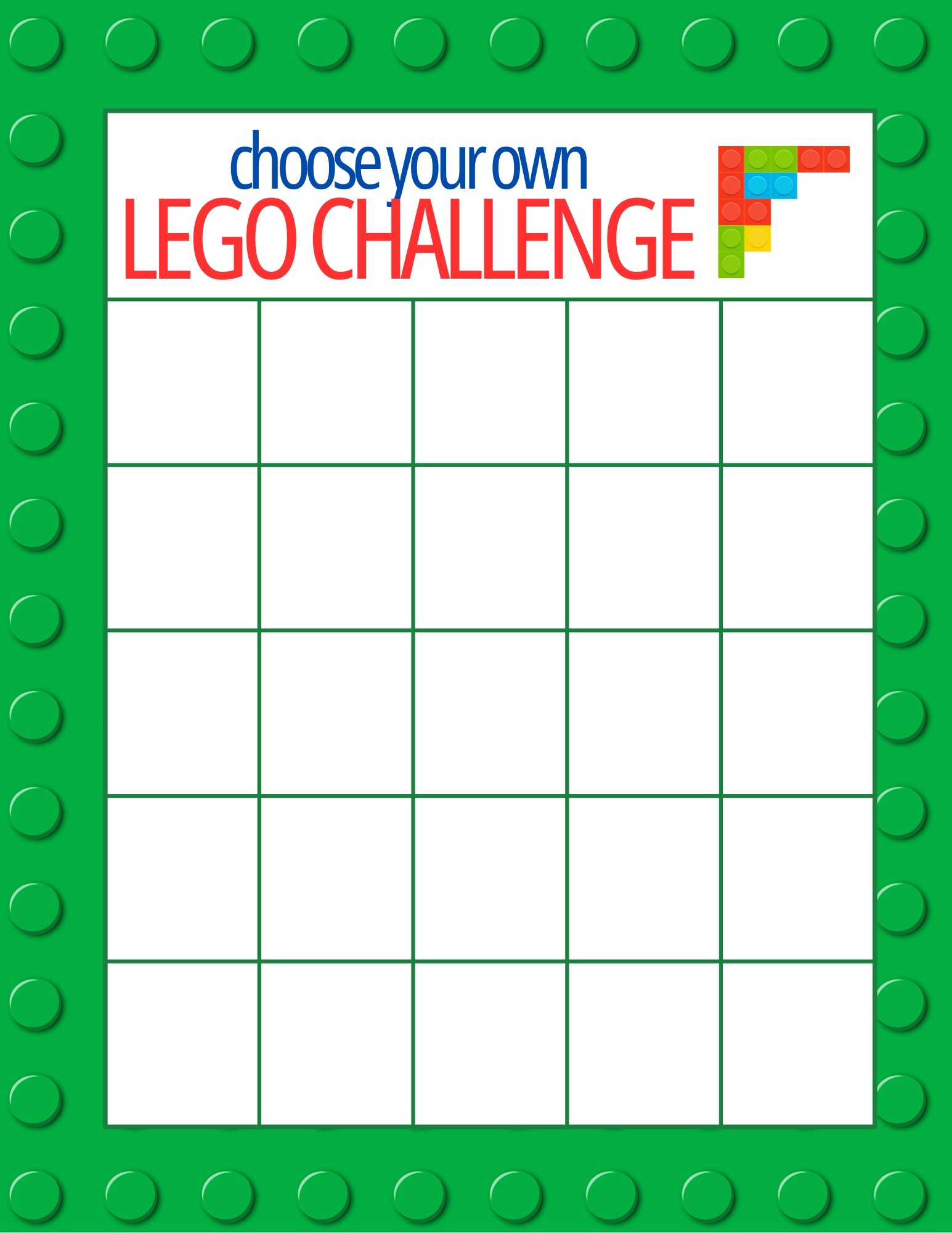 Printable Lego Challenge Cards Free Printables A Sparkle Of Genius