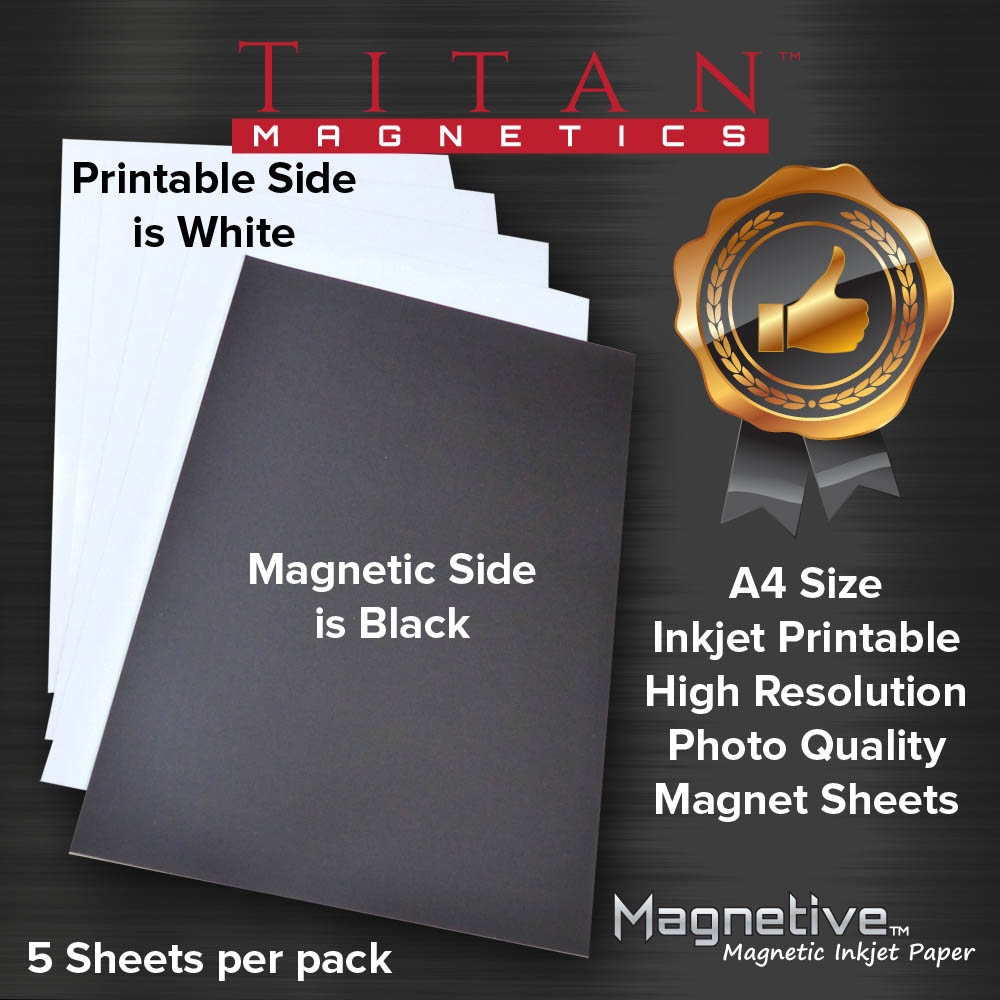 Inkjet Printable Magnetic Sheets