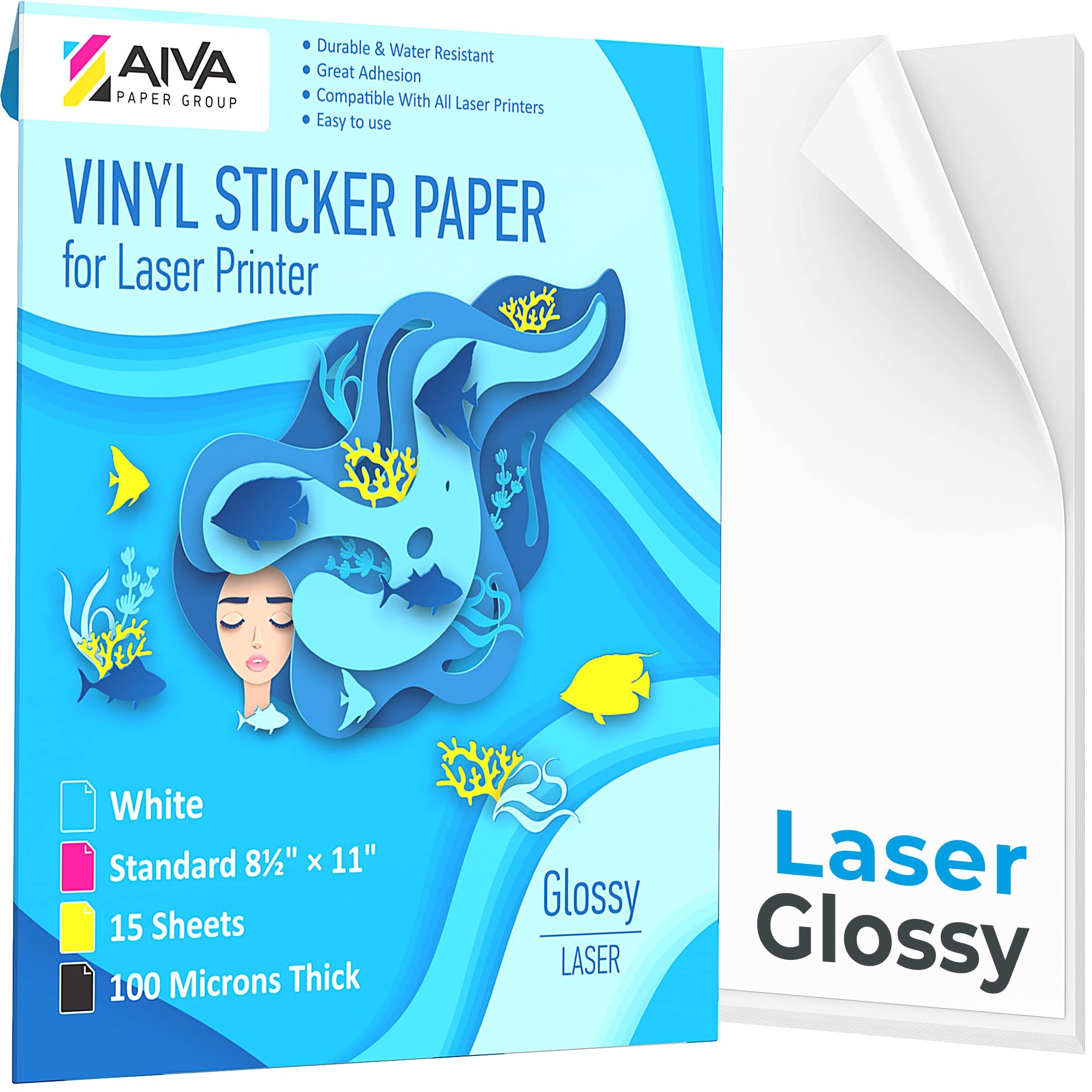 Laser Printable Vinyl Sheets