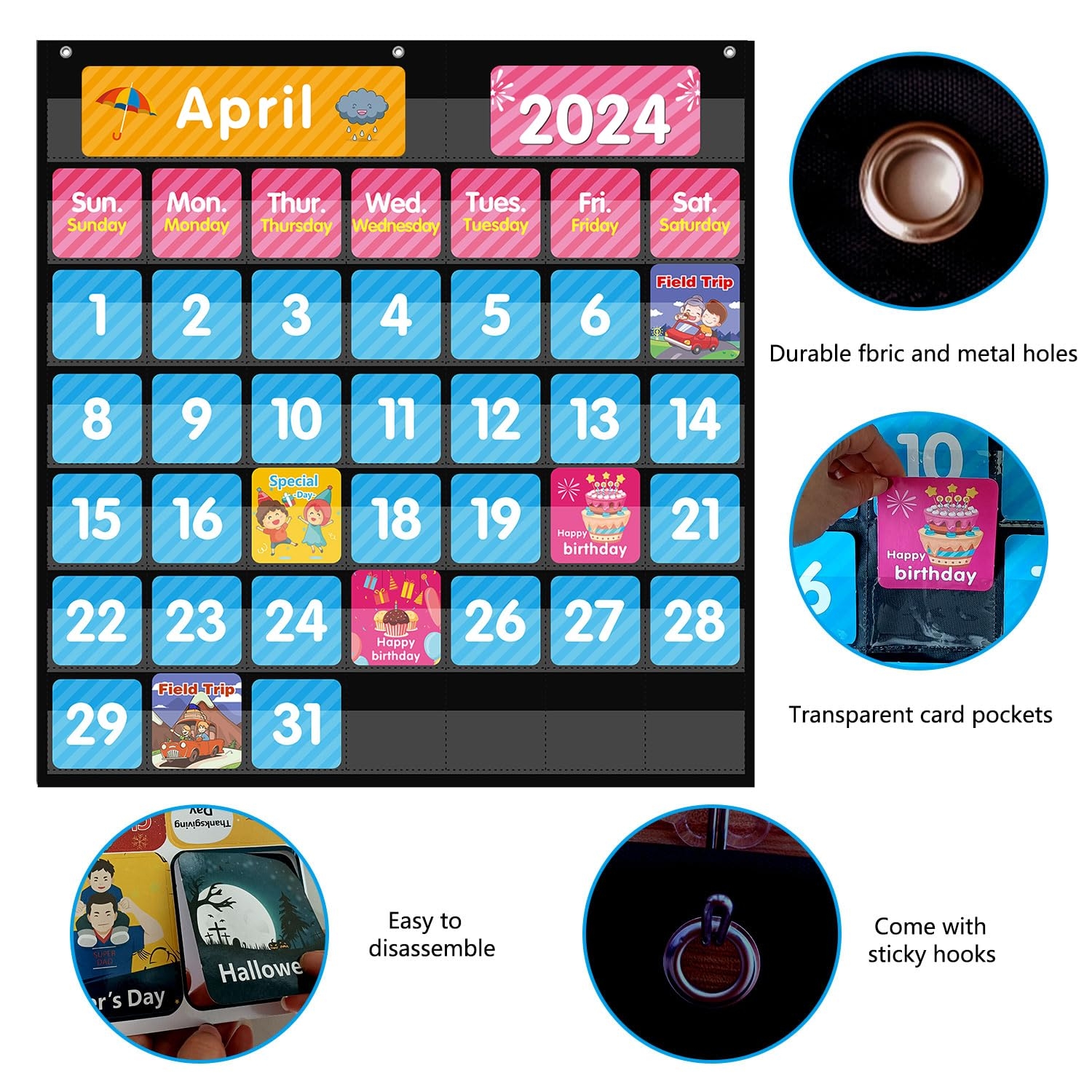 Really Good Stuff Calendar 25 26 Head Start Calendar 2025 2026 Printable Calendar 2025 Boho Classroom Calendar Pocket Chart