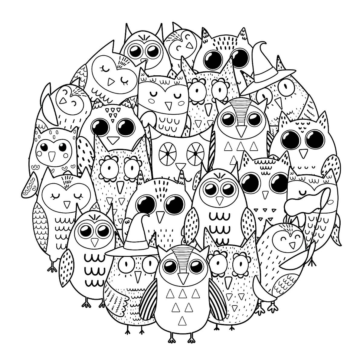 Relaxing Coloring Pages Free Printable Mandala Inspired Coloring Pages For Adults Kids Printables 30Seconds Mom