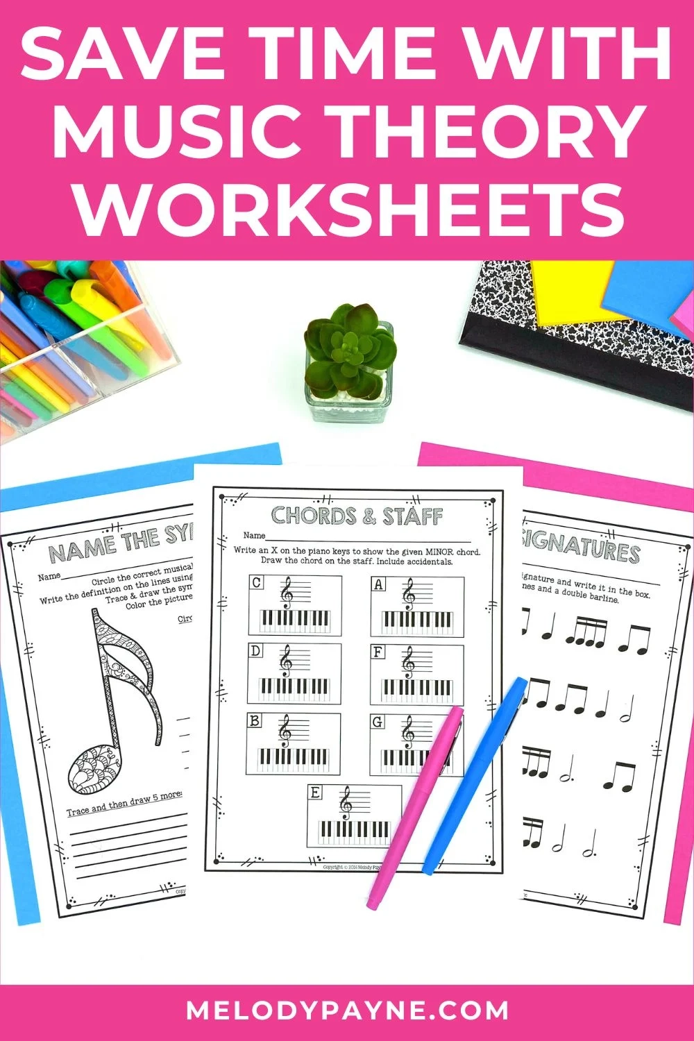 Printable Music Theory Worksheets
