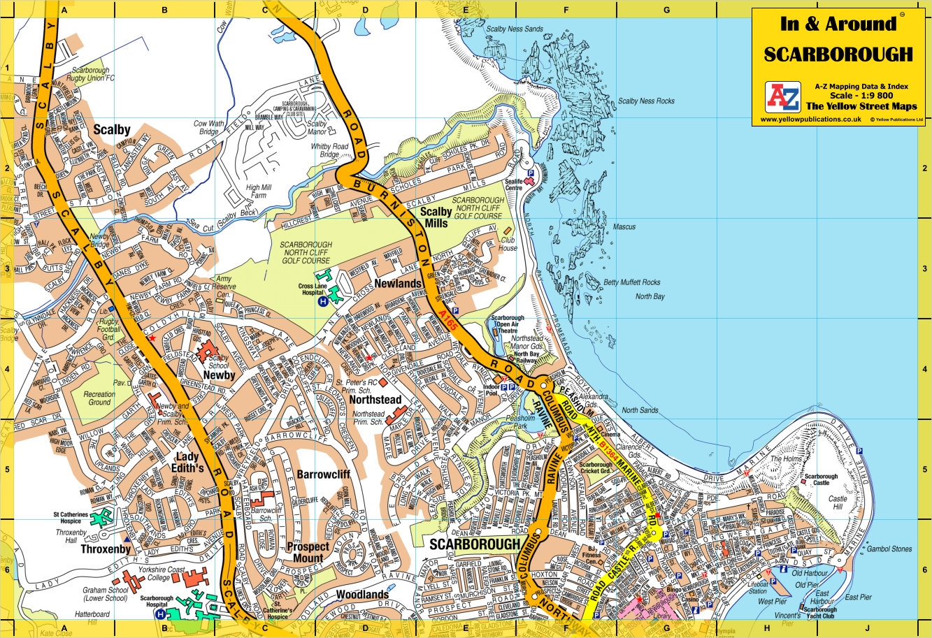 Scarborough Street Map Scarborough Street Map