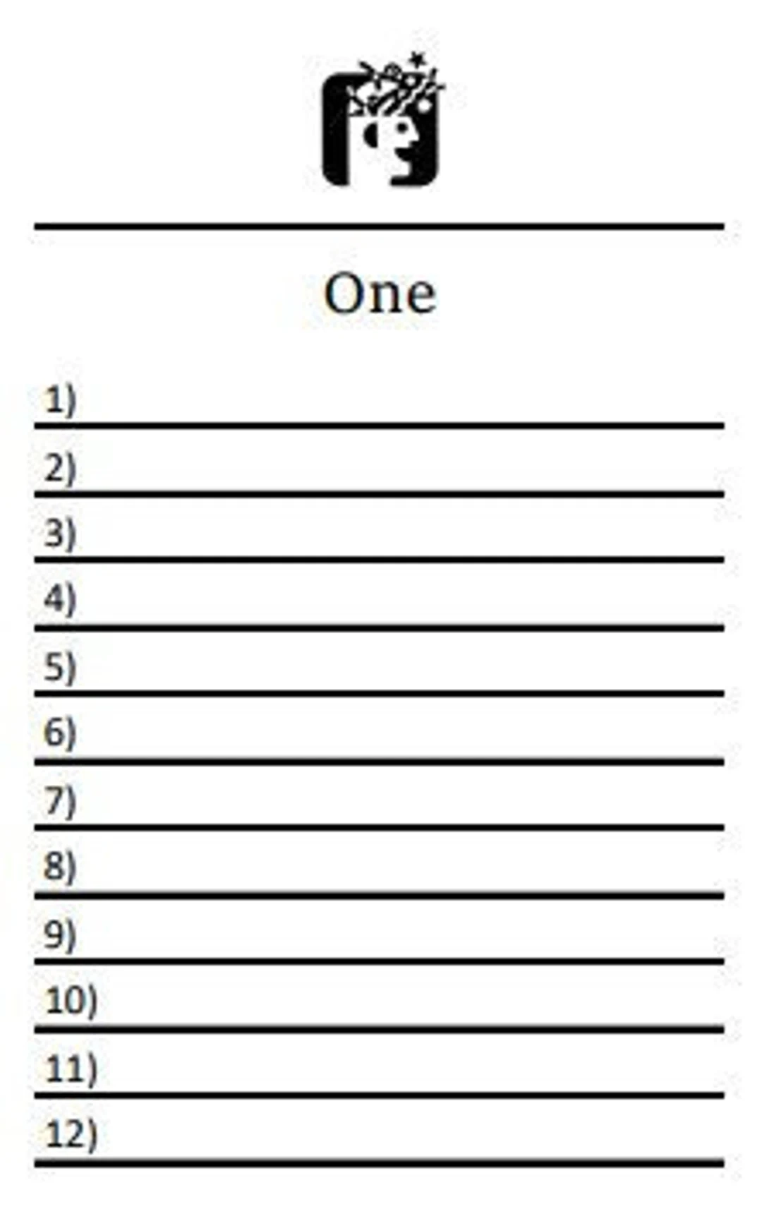 Scattergories Replacement Answer Sheets Board Game Printable Digital Download Etsy