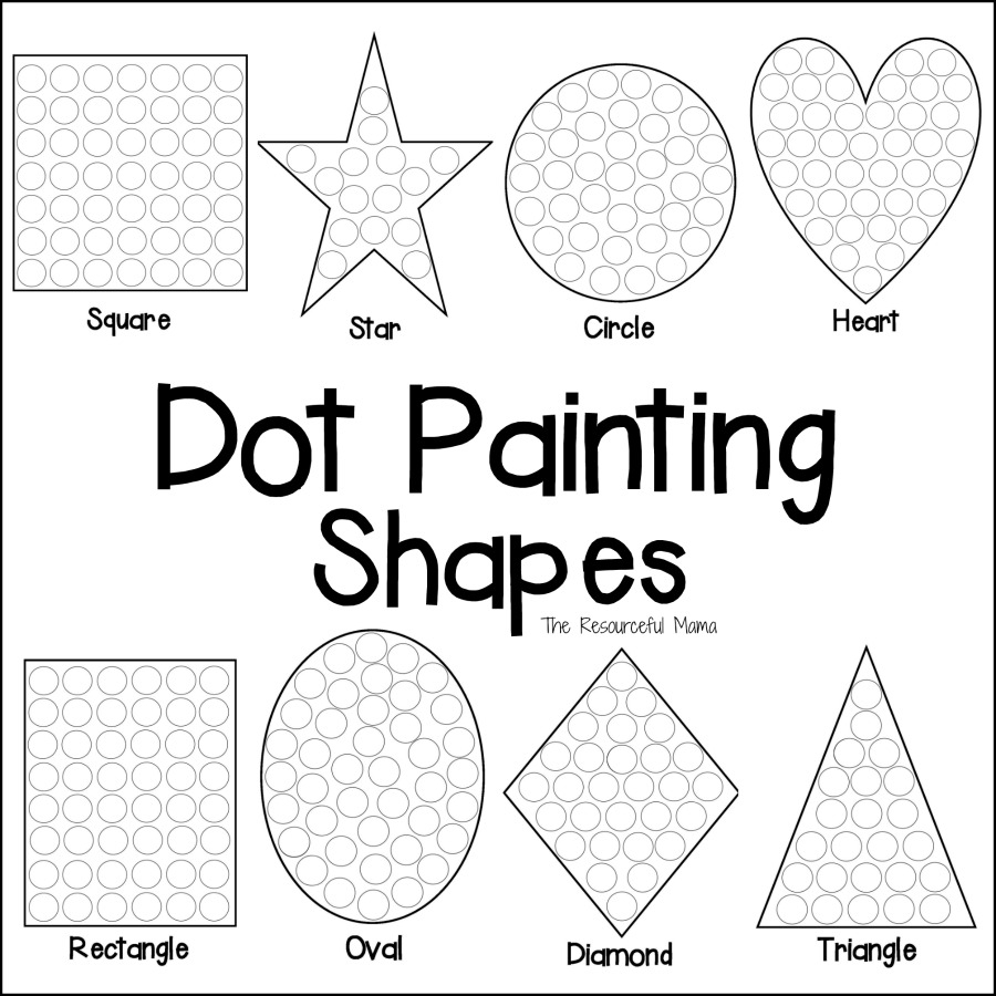 Free Printable Dot Marker Sheets