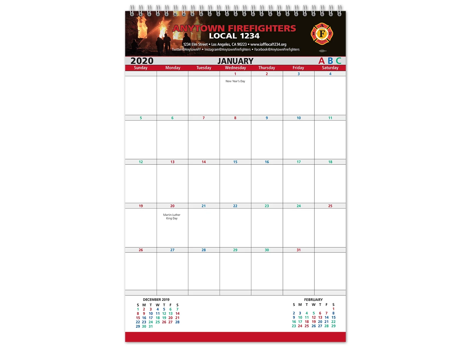 Shift Calendars Firefighters Print Design Shift Calendars Firefighters Print Design