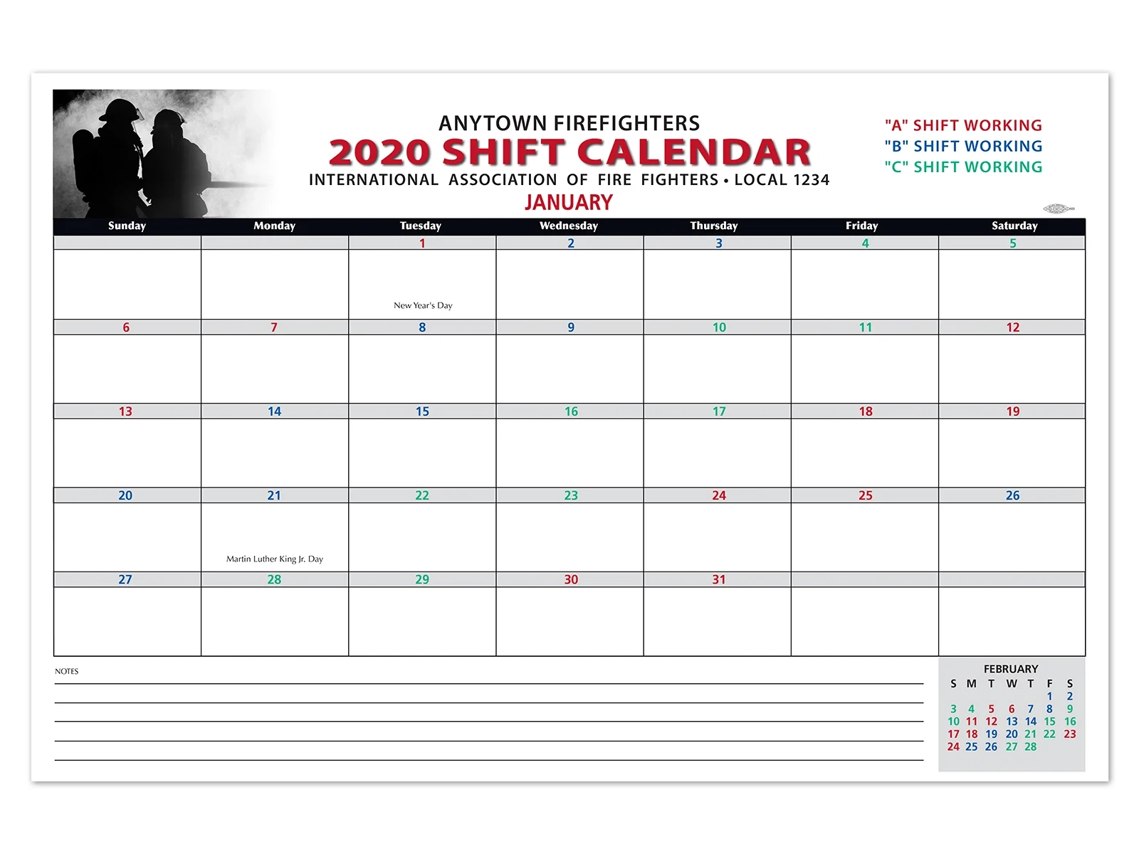 2026 Firefighter Shift Calendar Printable 2026 Firefighter Shift Calendar Printable