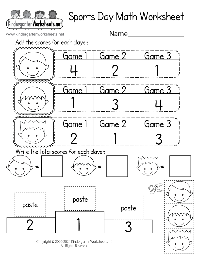 Sports Day Math Worksheet Free Printable Digital U0026 PDF Sports Day Math Worksheet Free Printable Digital U0026 PDF