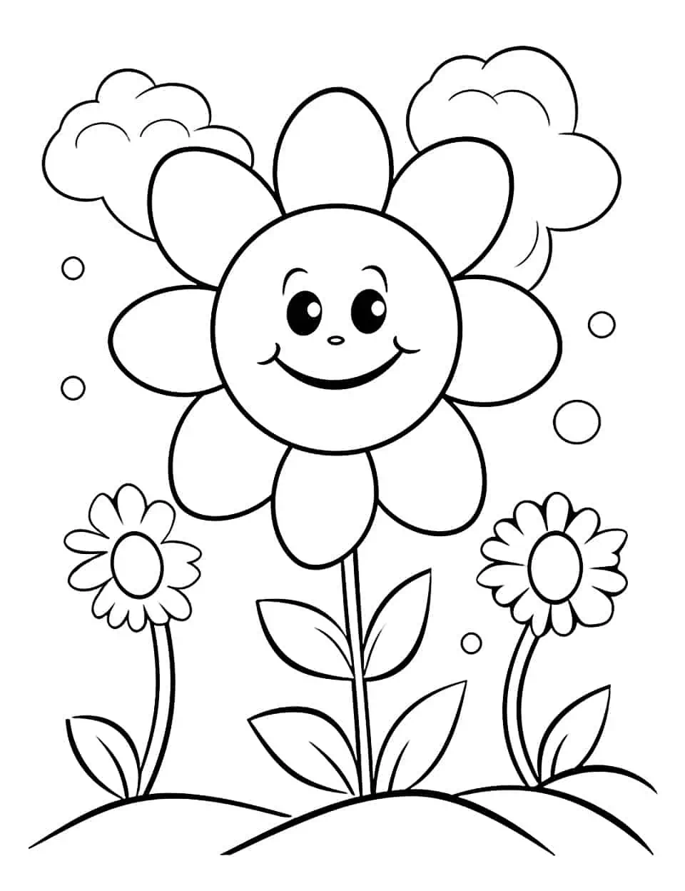 Spring Coloring Sheets Free Printable Outlet