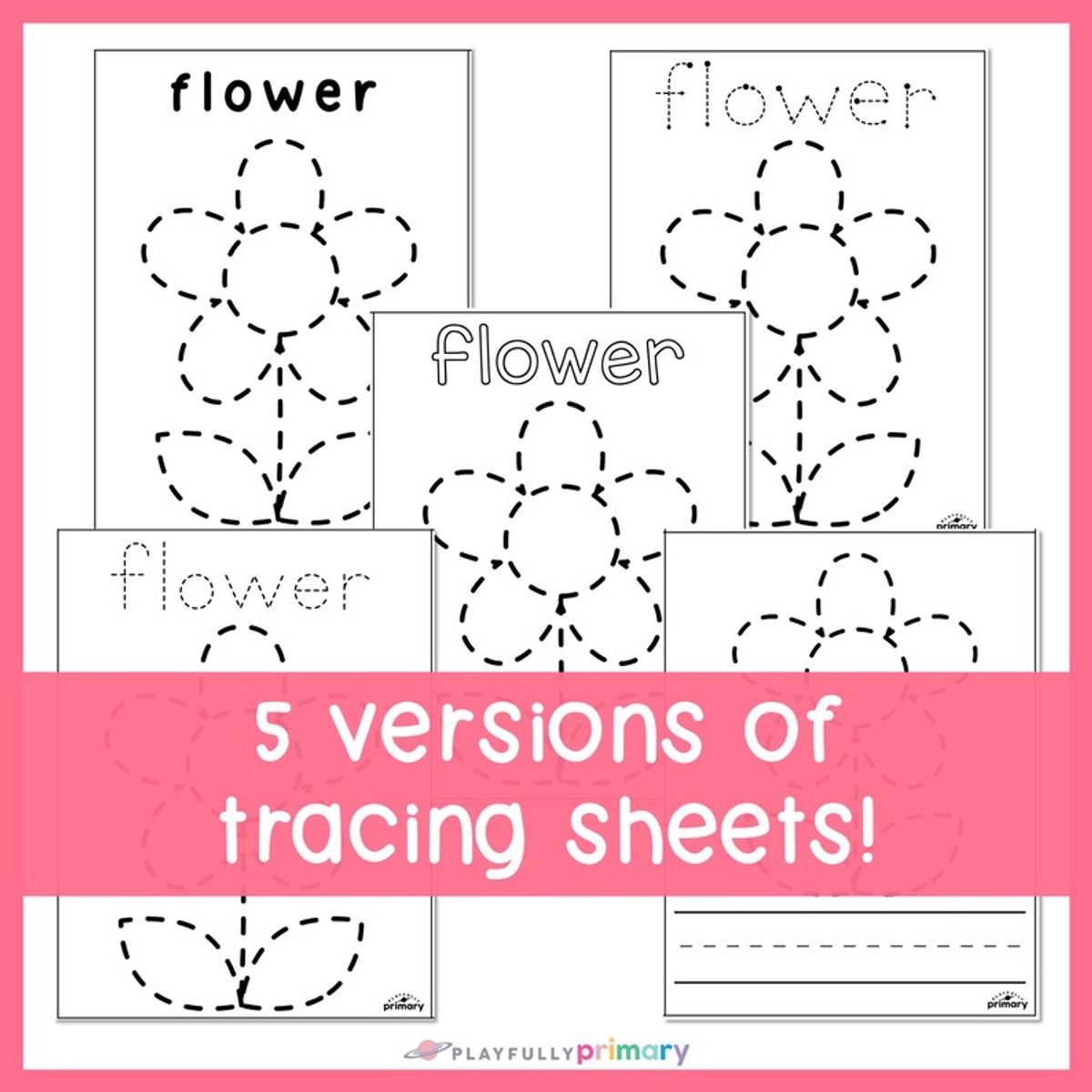 Printable Preschool Spring Worksheets