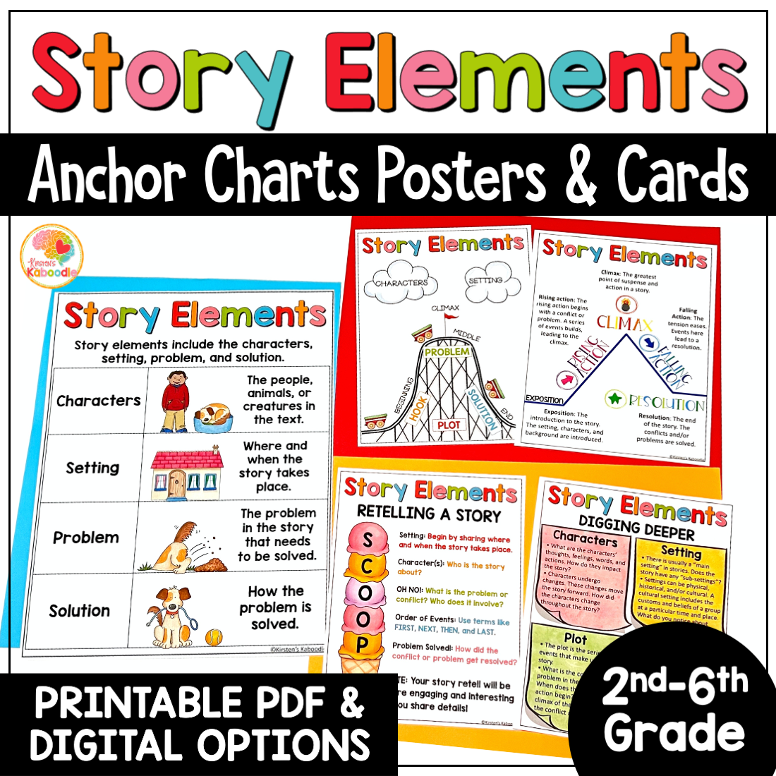 Printable Story Element Chart
