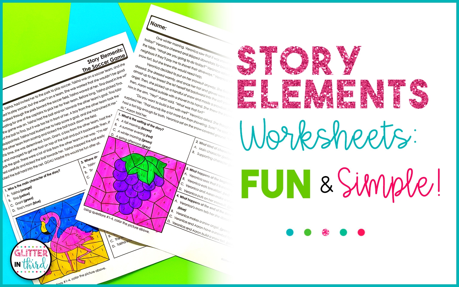 Free Printable Story Elements Worksheets