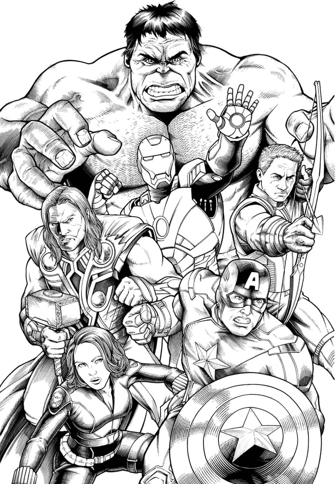 Free Printable Super Hero Coloring Sheets