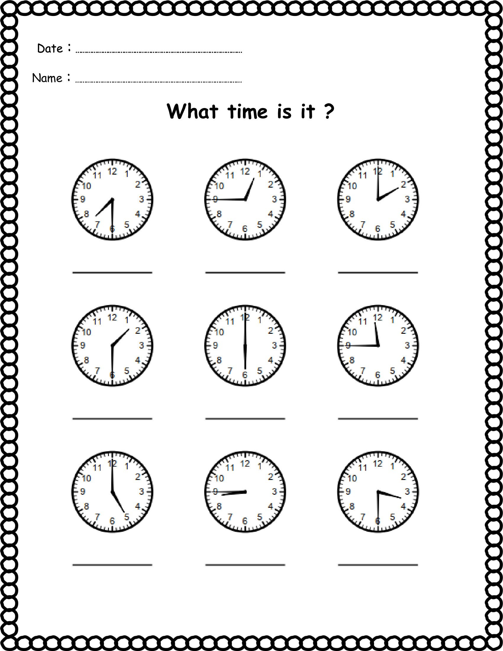 Telling Time To The Minute Worksheets Digital Printable Made By Teachers