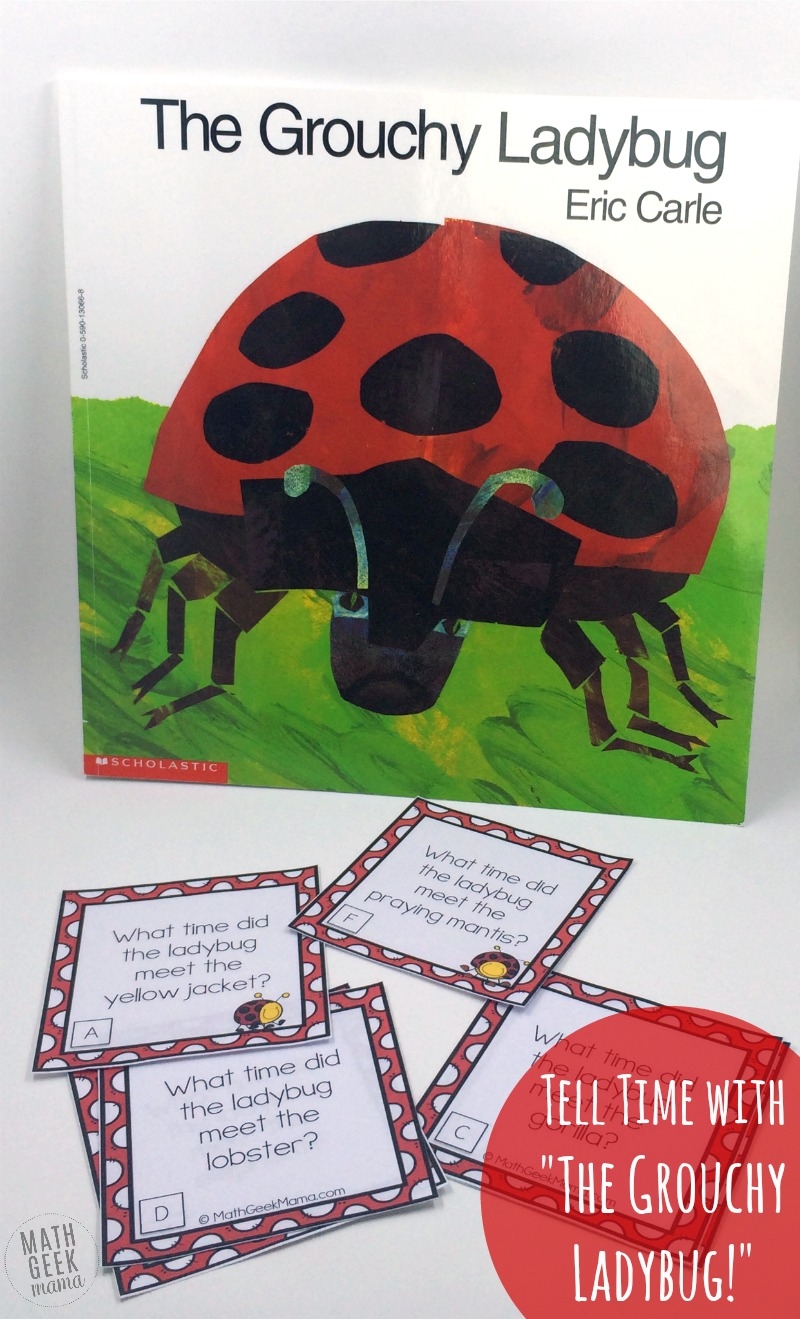Telling Time With The Grouchy Ladybug FREE 