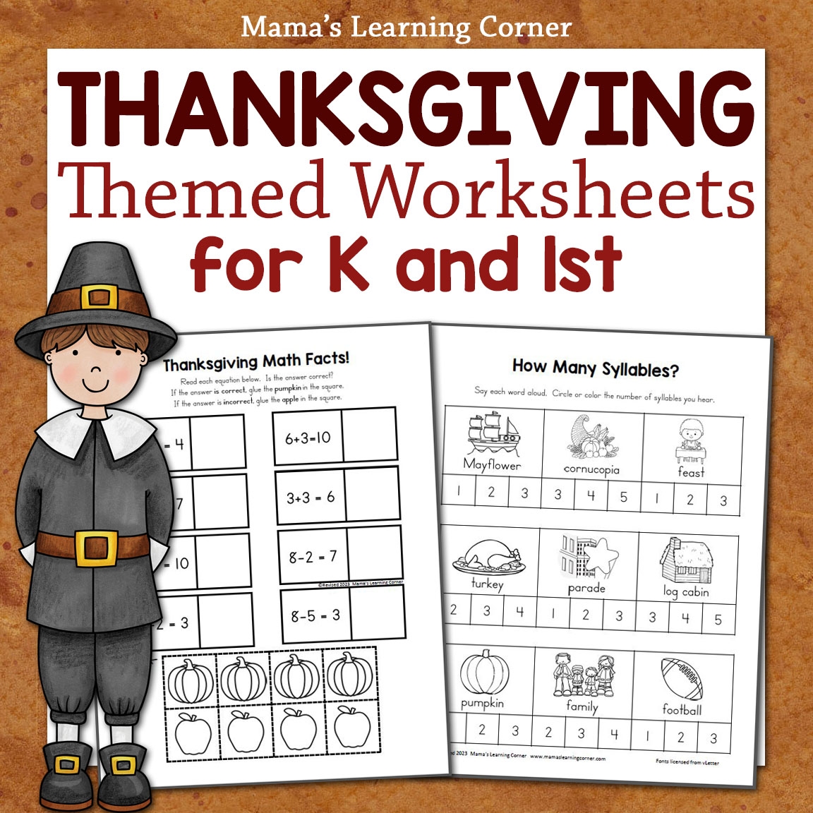 Kindergarten Printable Worksheets