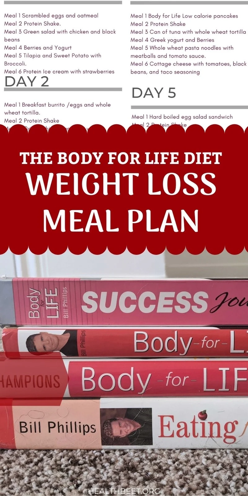 Body For Life Printable Workout Sheets