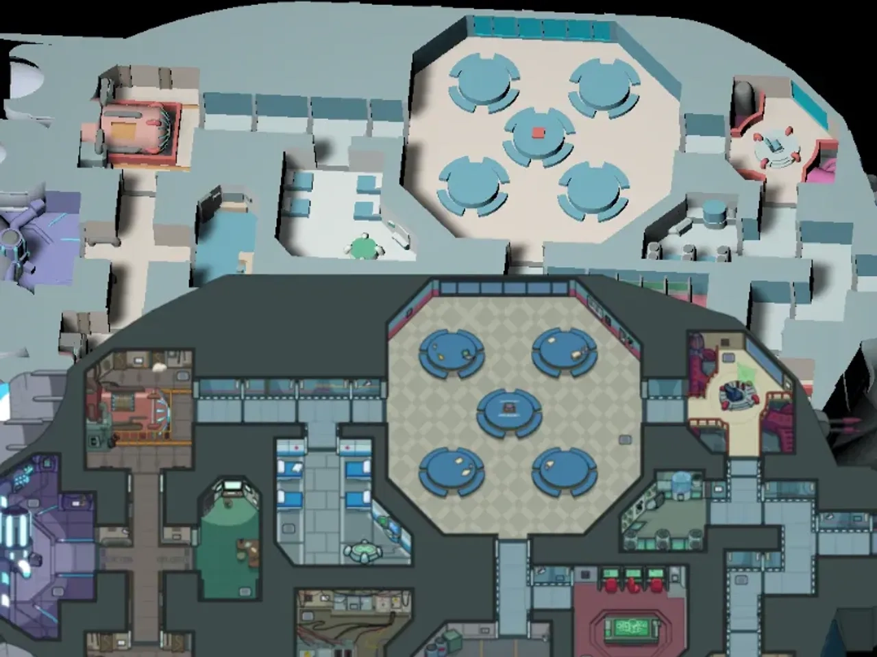 Among Us Skeld Map Printable