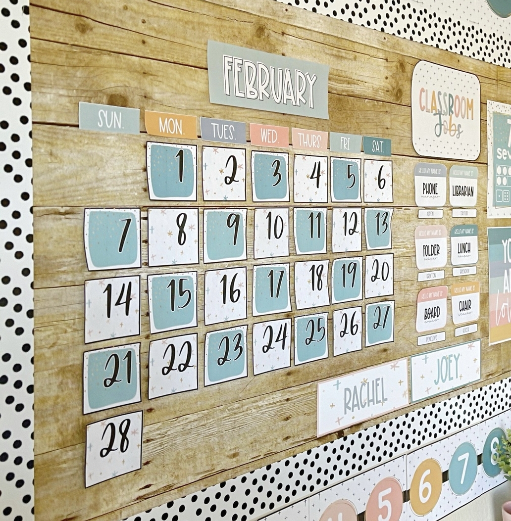 The Ultimate Guide To A Printable Classroom Calendar Shayna Vohs