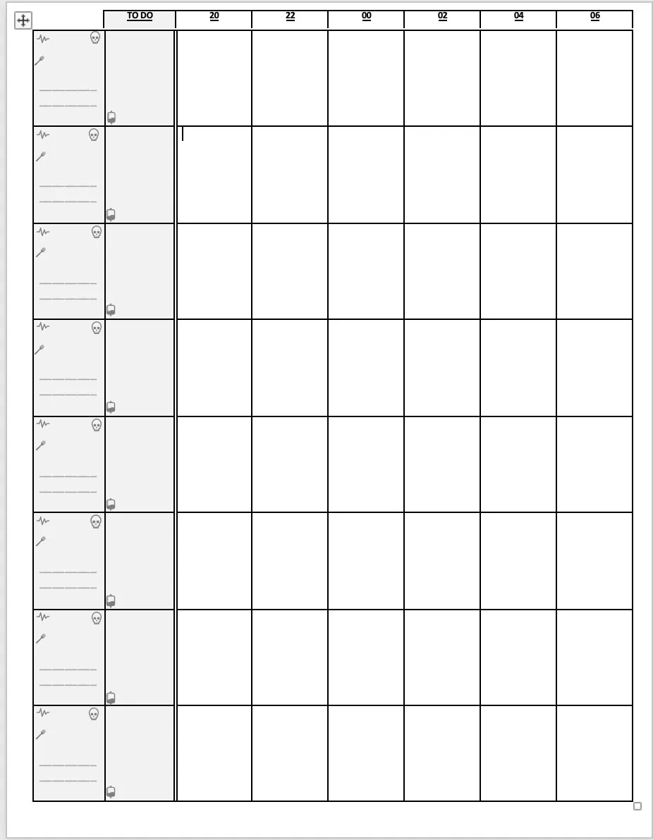 Time Management Nursing Brain Sheet Etsy Time Management Nursing Brain Sheet Etsy