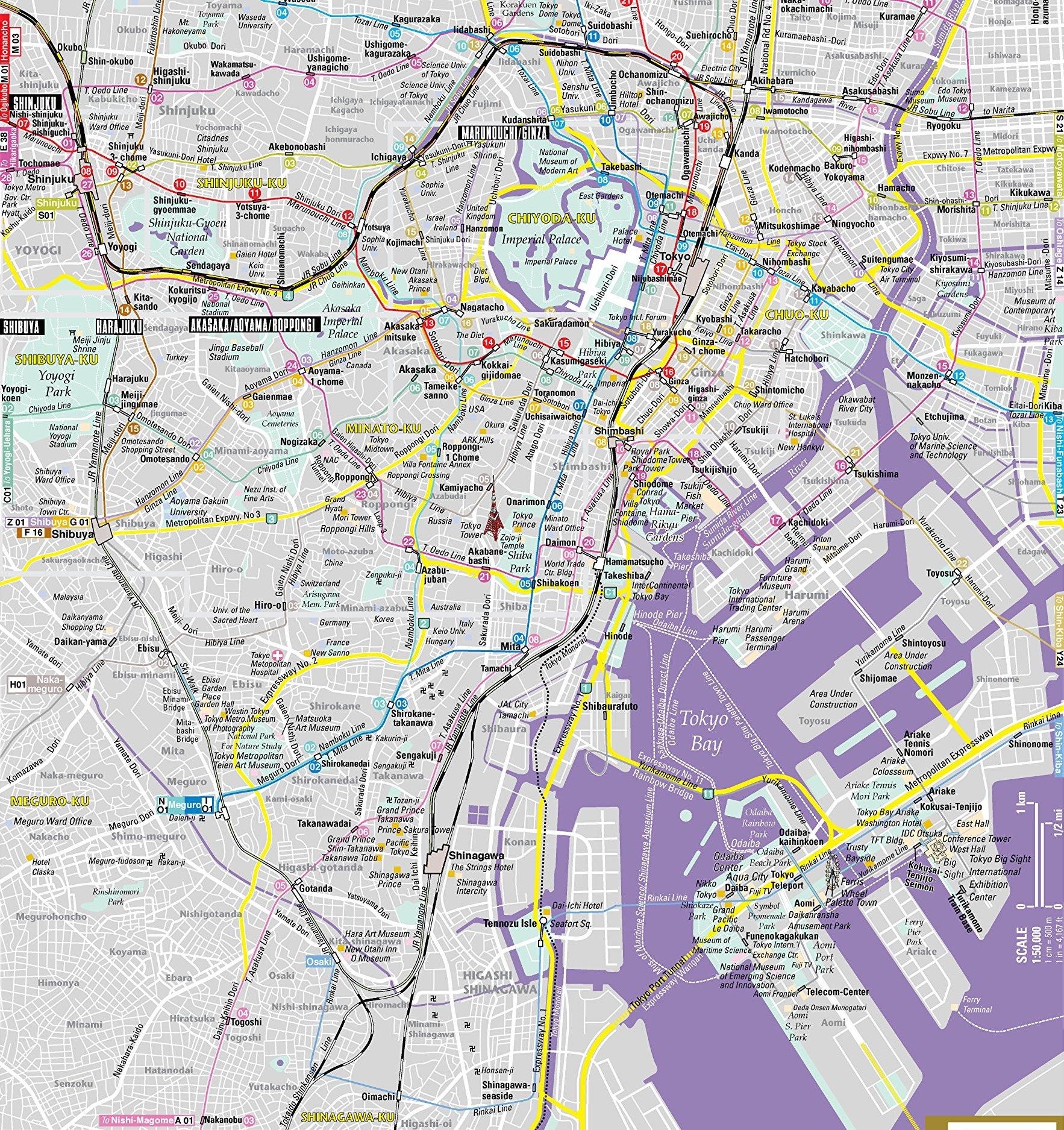 Tokyo Map English Map Of Tokyo English Kant Japan Tokyo Map English Map Of Tokyo English Kant Japan