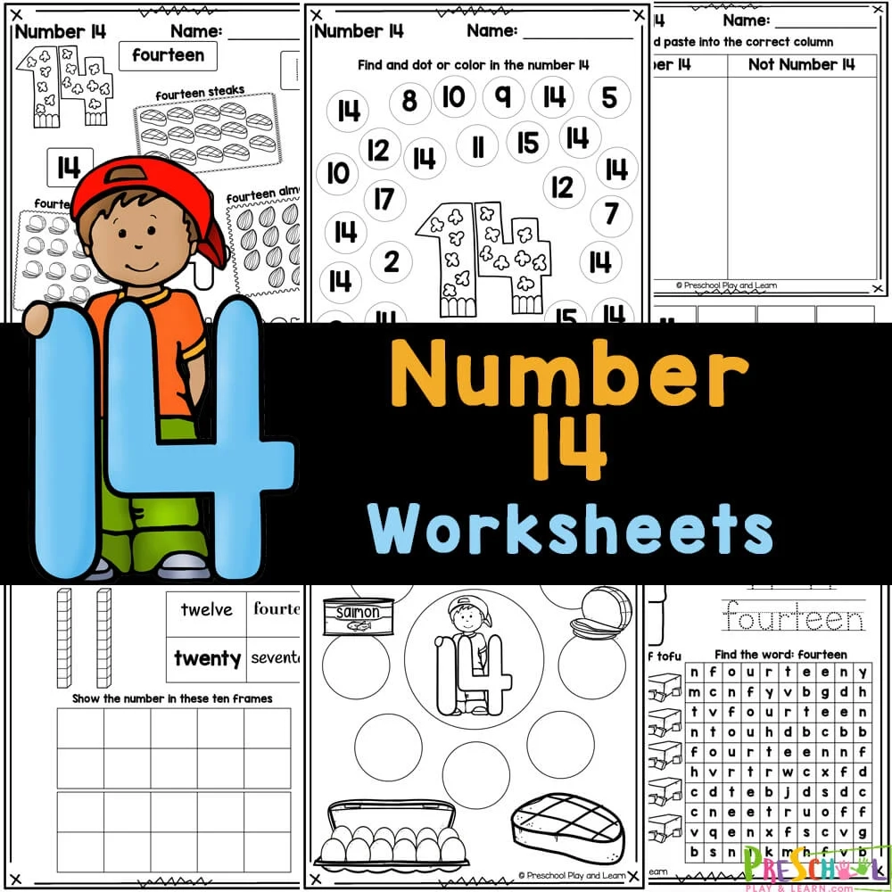 TONS Of FREE Printable Preschool Worksheets