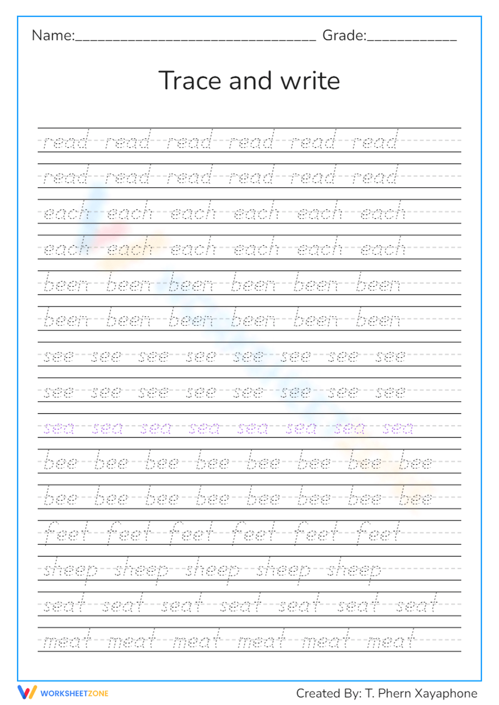 Printable Improve Handwriting Worksheets