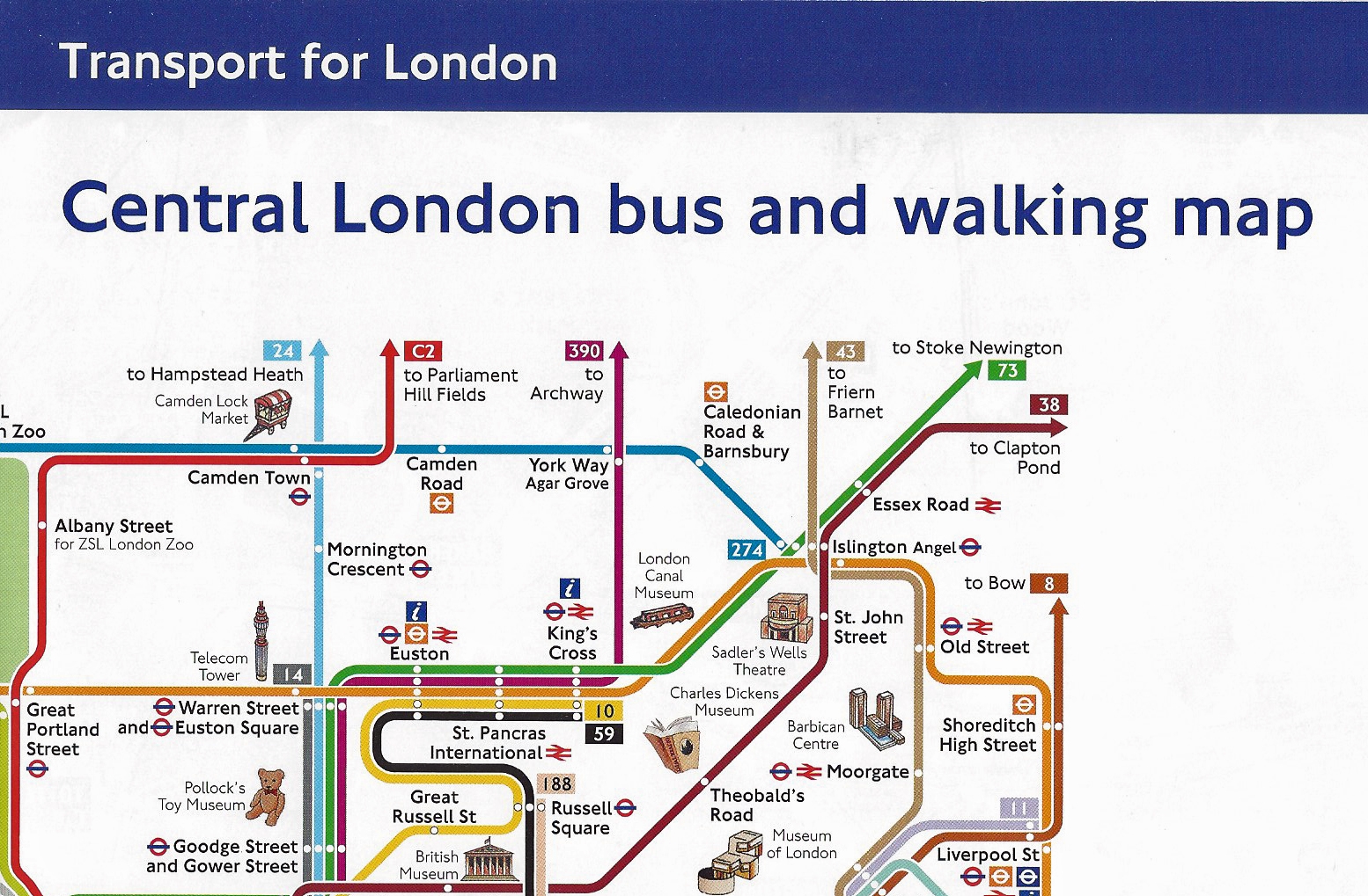 Trail Talk FREE Maps For Walking In London Transport For London Three Points Of The Compass