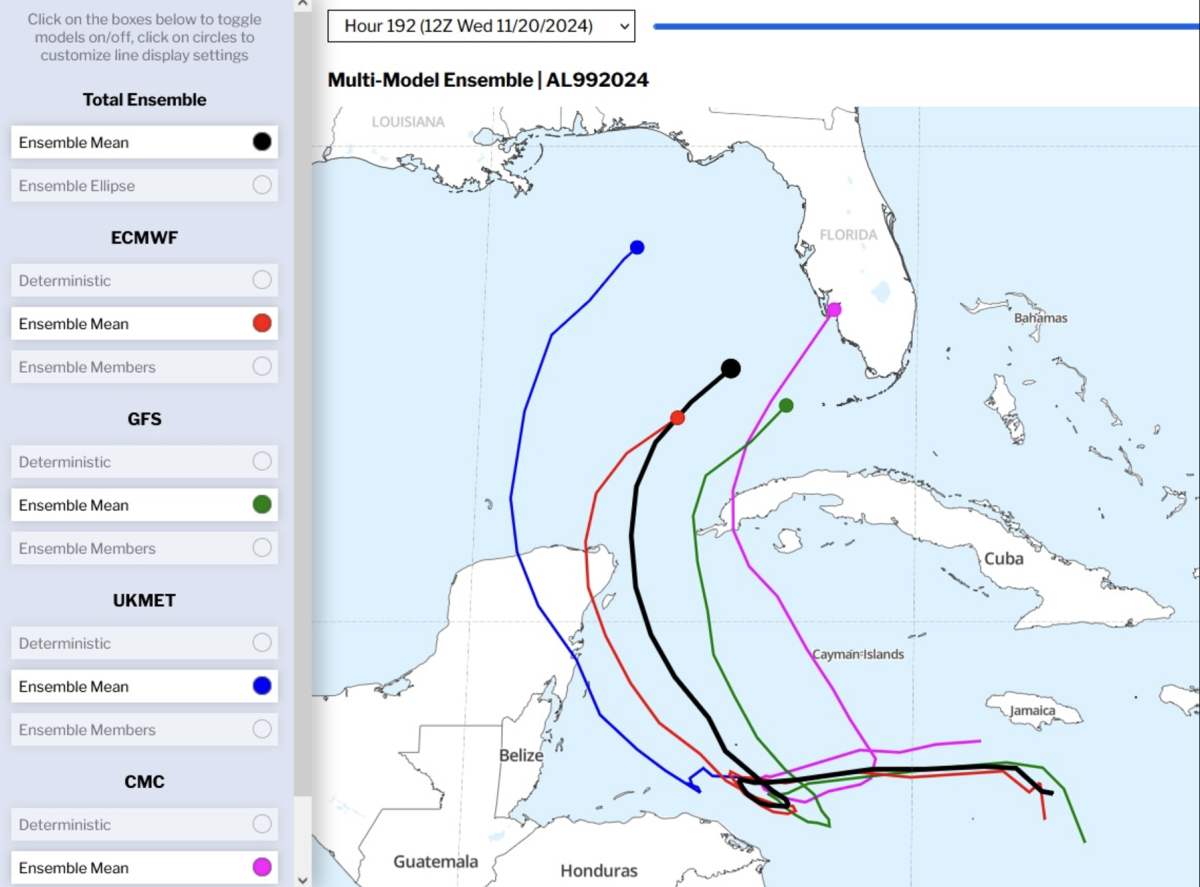 Printable Hurricane Tracking Map Florida