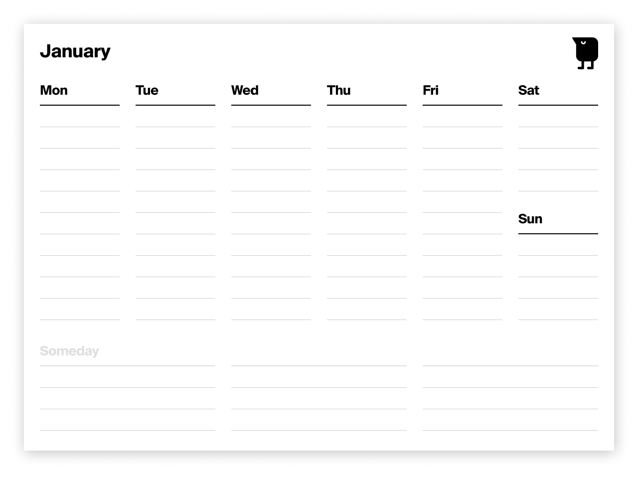 Tweek Weekly Printable Calendar Planner Template Free Editable 