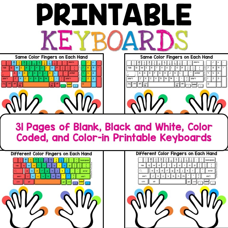 Free Printable Keyboarding Worksheets