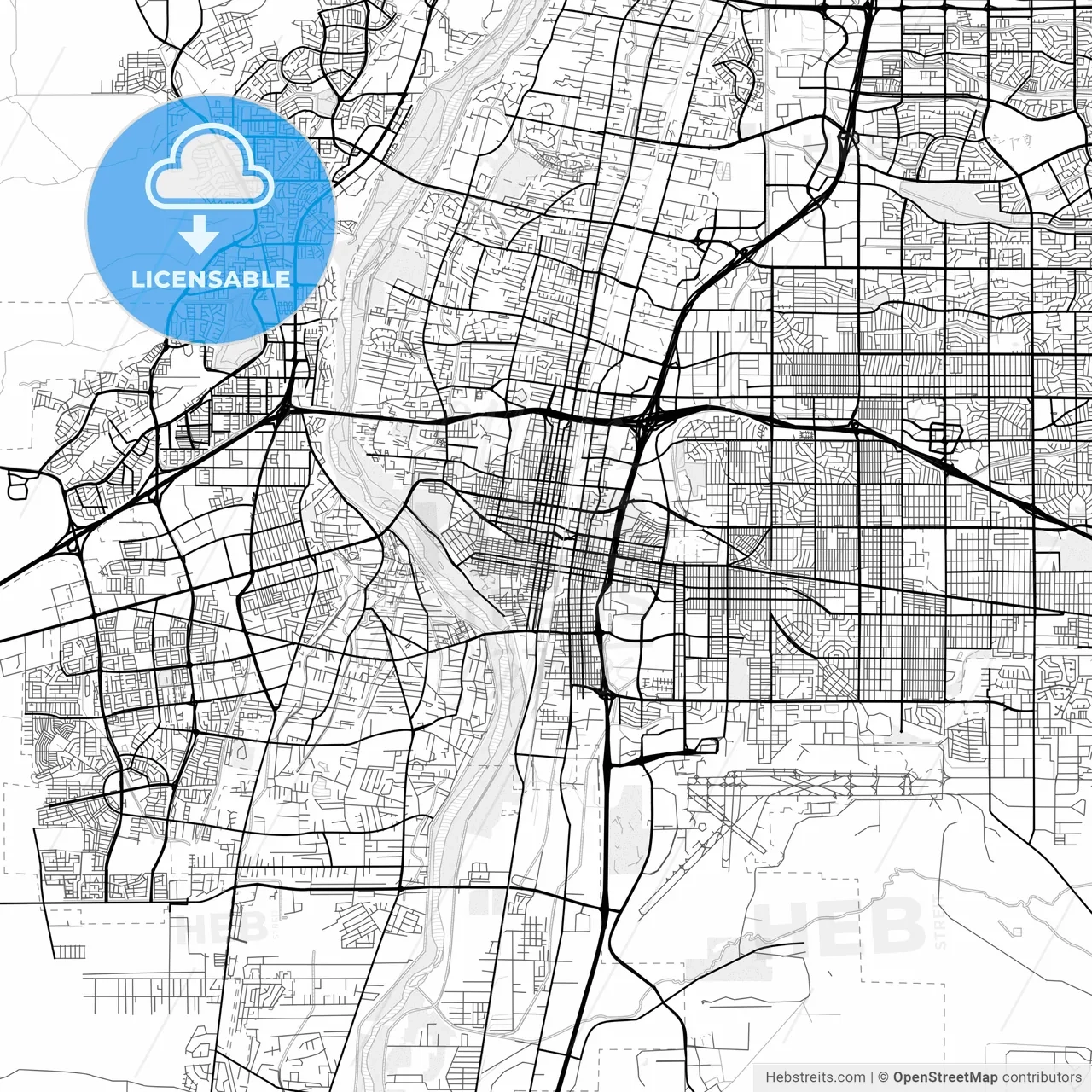 Printable Map Of Albuquerque New Mexico