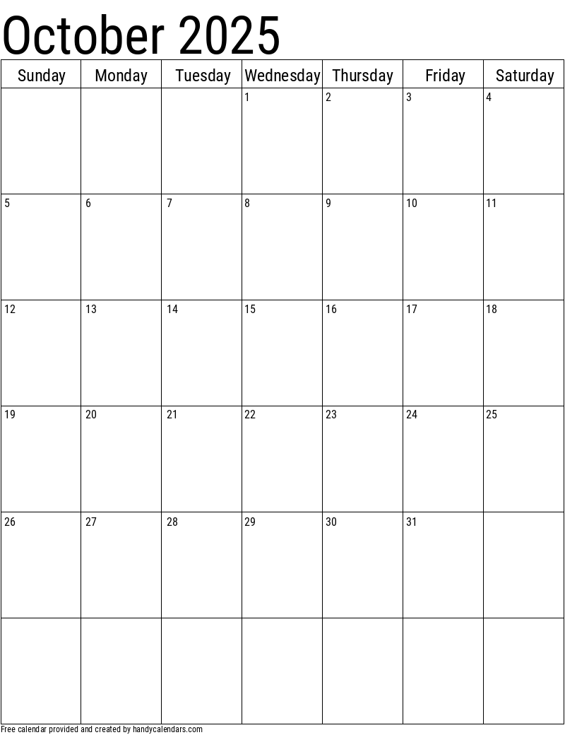 Free Printable Calendar Vertical