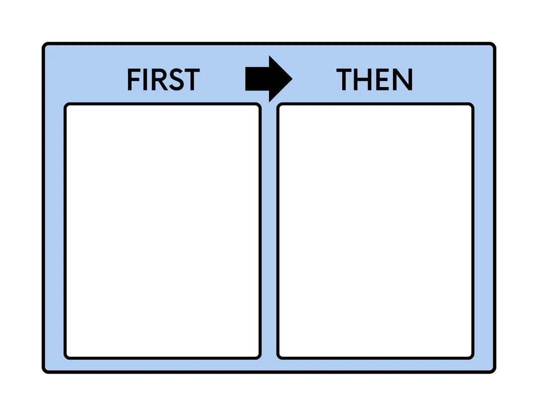 Visual Schedule And Communication Cards Bundle choice Board 