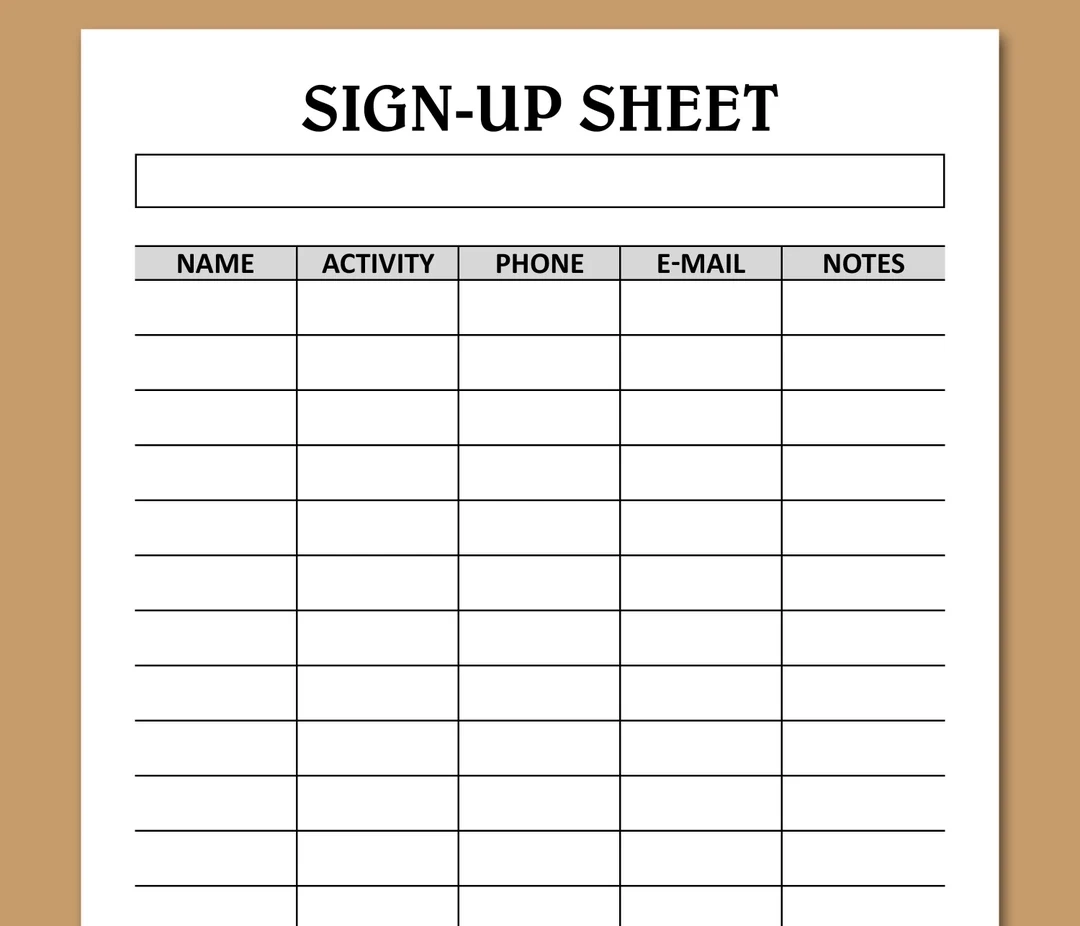Volunteer Sign Up Sheet Template Printable Sign Up Sheet For Volunteers Jobs Activities Projects Instant Download Letter A4 Size Etsy Israel Volunteer Sign Up Sheet Template Printable Sign Up Sheet For Volunteers Jobs Activities Projects Instant Download Letter A4 Size Etsy Israel