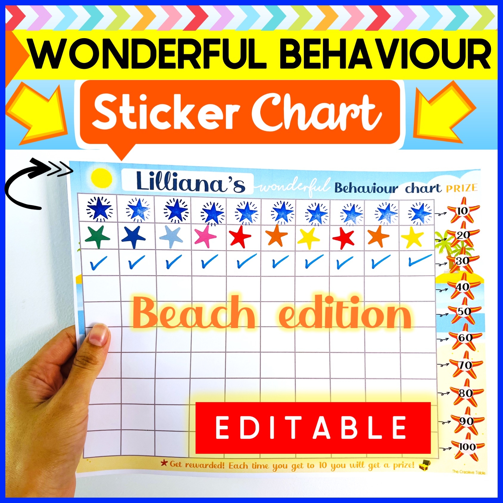 Wonderful Behaviour Sticker Or Stamp Chart Made By Teachers