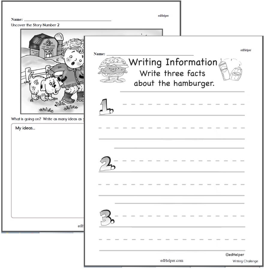 Printable Creative Writing Worksheets